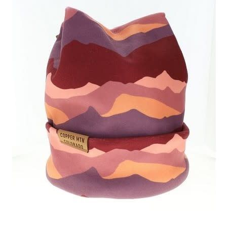 4 Points Fleece Beanie Ranges Pink