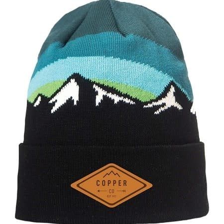 Highline Beanie Recycled Alpine Aurora Green/Black