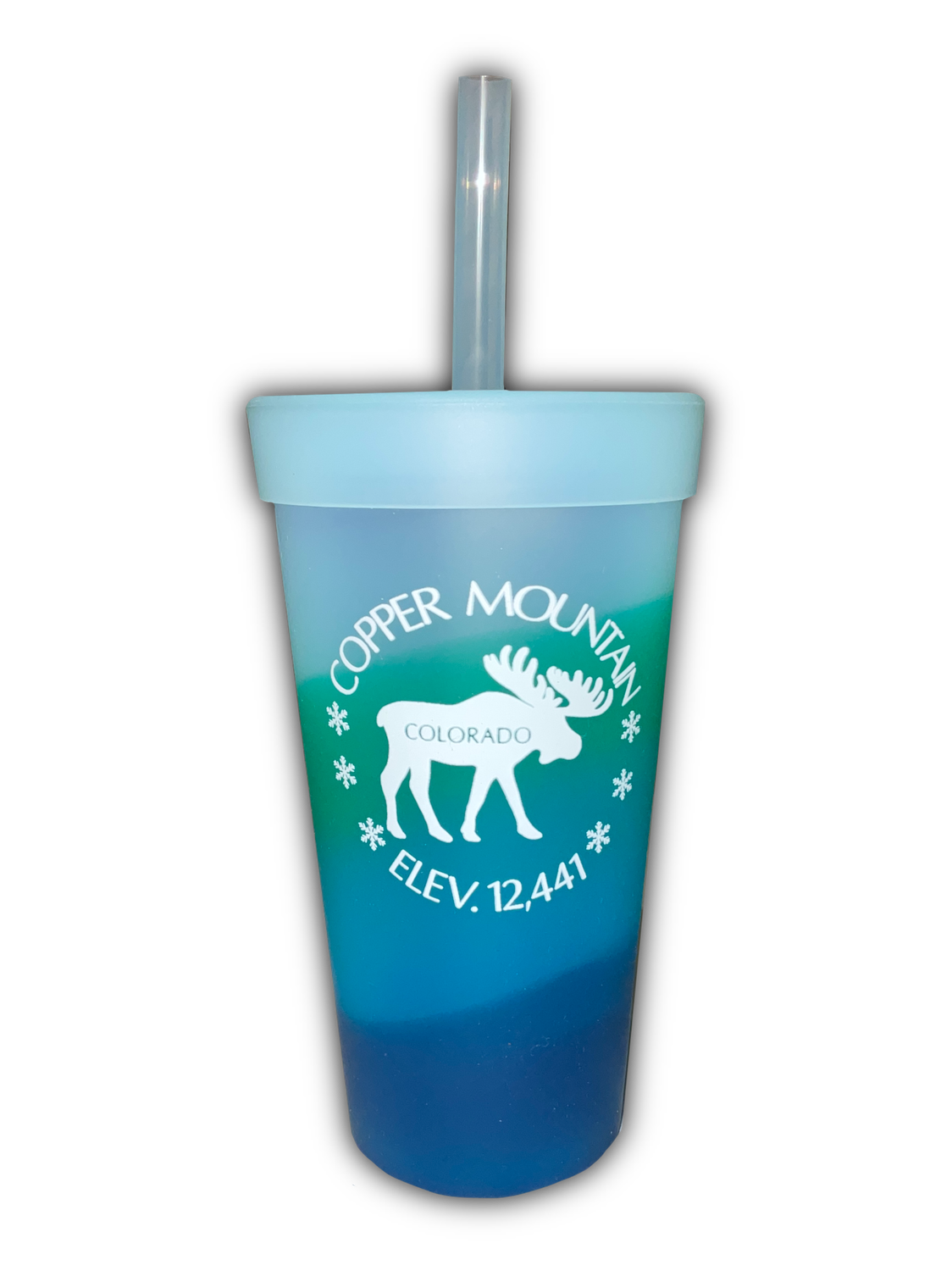 Mountain Air Moose Straw Tumblr