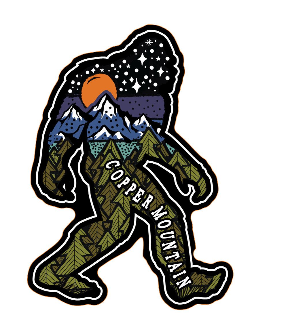 FERDINAND BIGFOOT/SNOW MTN F Sticker