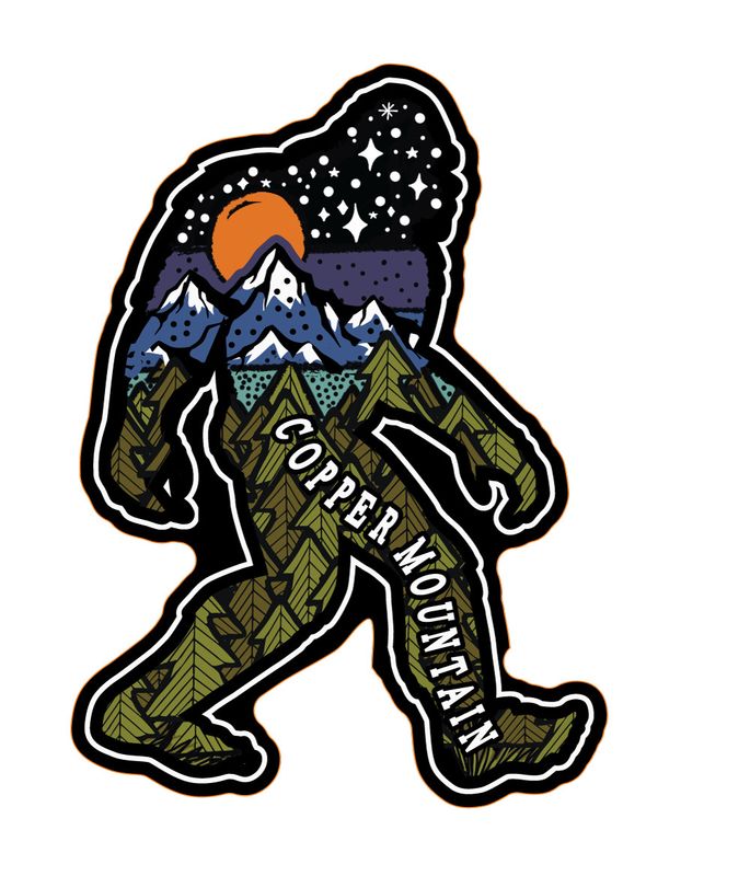 FERDINAND BIGFOOT/SNOW MTN F Sticker