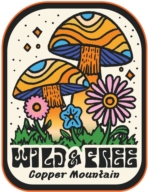 SUPERSHROOMS MUSHRMS/FLW LC/FB Sticker