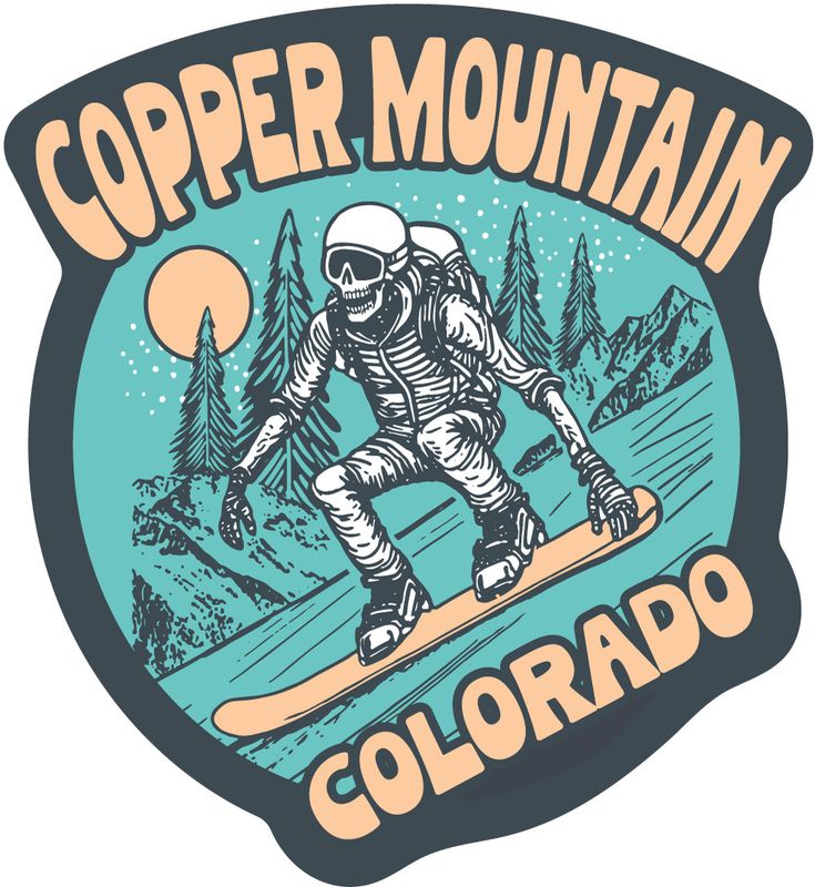 EHLITE SNOWBRD/SKTLN YF Sticker