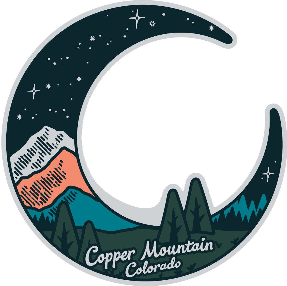 LUCKY STARS MOUNTAINS Sticker
