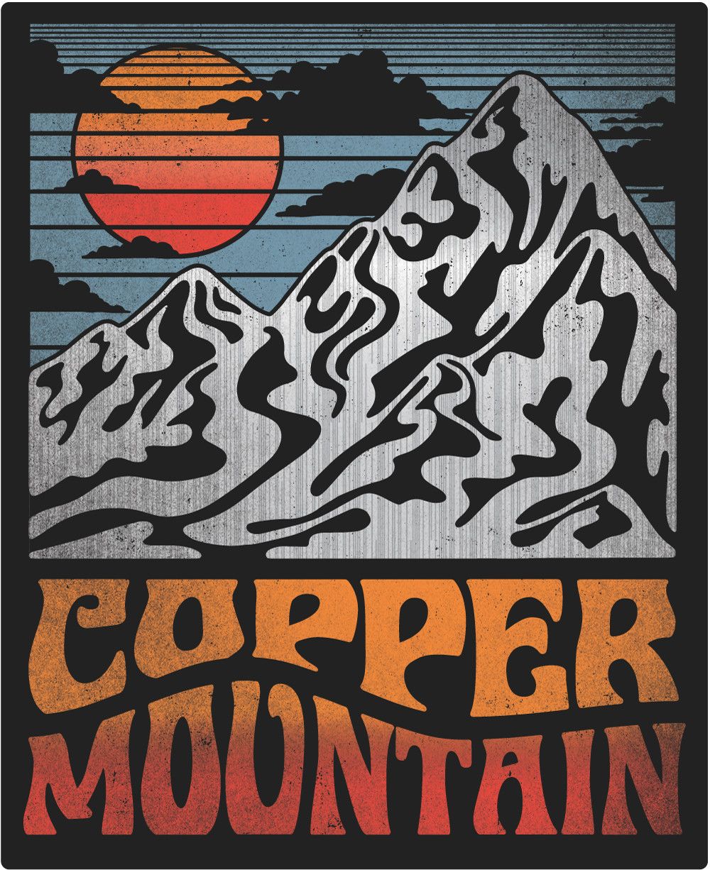 SELVA V2 MOUNTAINS FF Chrome Sticker