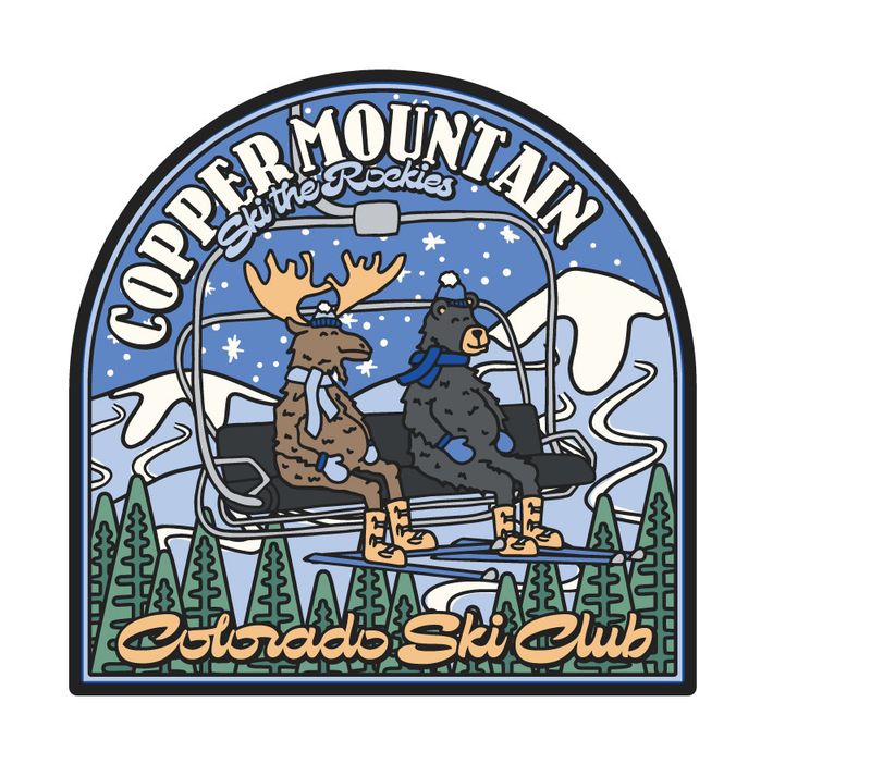 LIFTY MOOSE/BEAR/SKILIFT SF FB Sticker