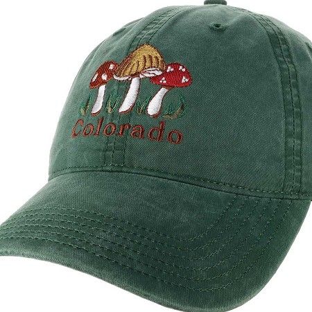 Mushroom Dark Green Hat