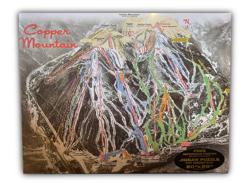 Copper Mountain Trail Map Puzzle