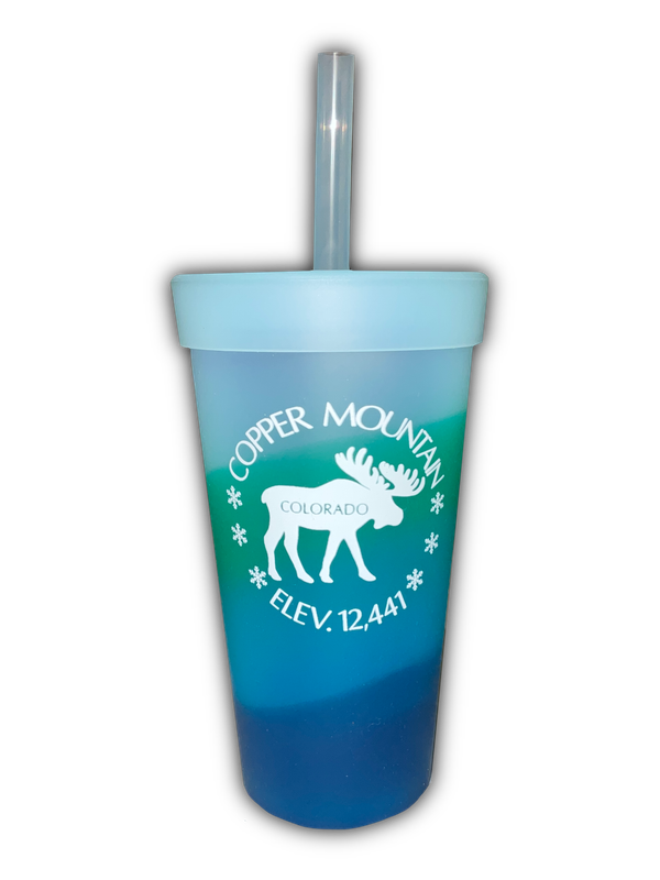 Mountain Air Moose Straw Tumblr