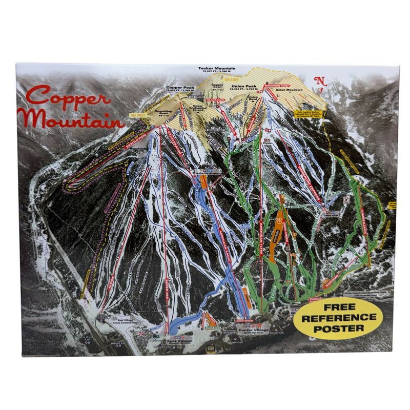 Copper Mountain Trail Map Puzzle