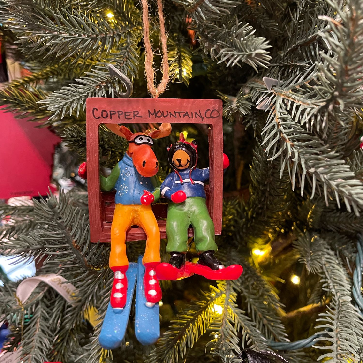 Chairlift Buddies Ornament
