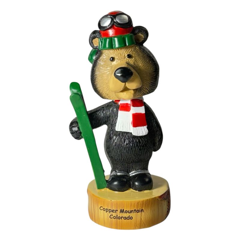 Ski Bear Bobblehead