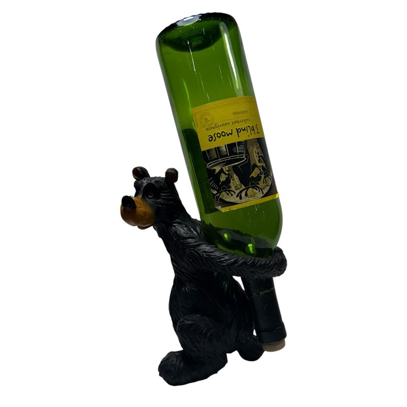 Willie Bear Wine Holder On Back