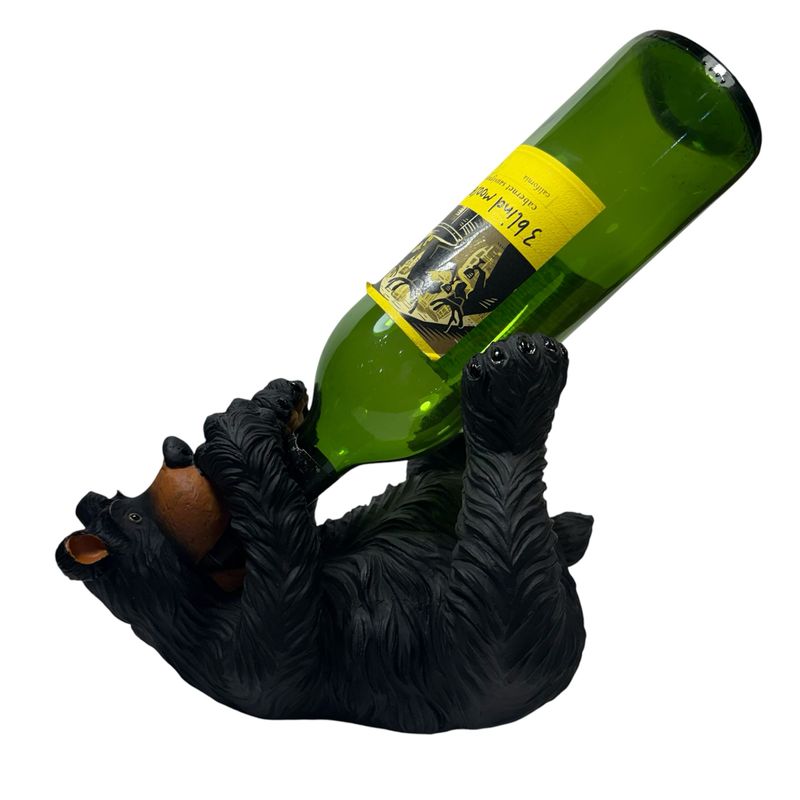 Willie Bear Guzzler Wine Holder