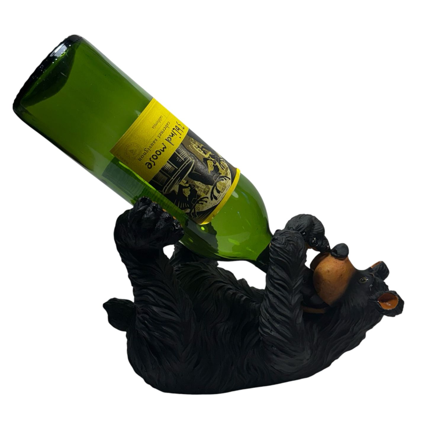 Willie Bear Guzzler Wine Holder