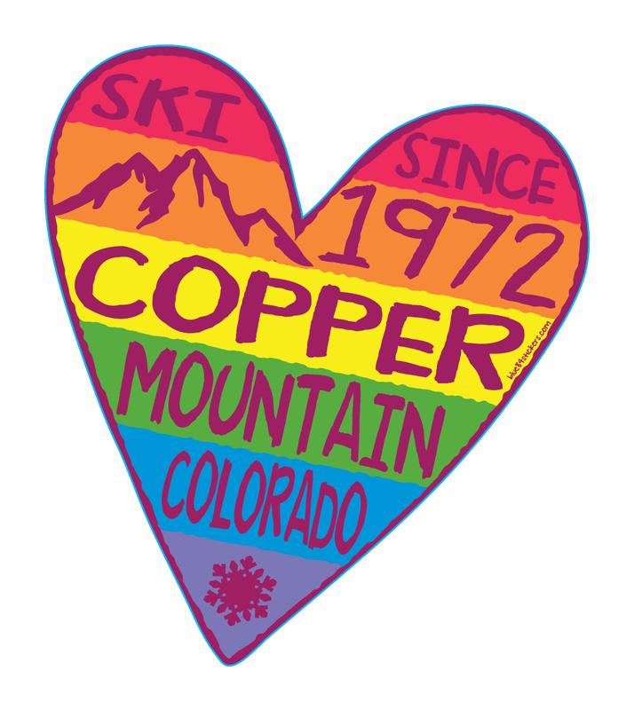 Live Free Mtn Snowflake Sticker