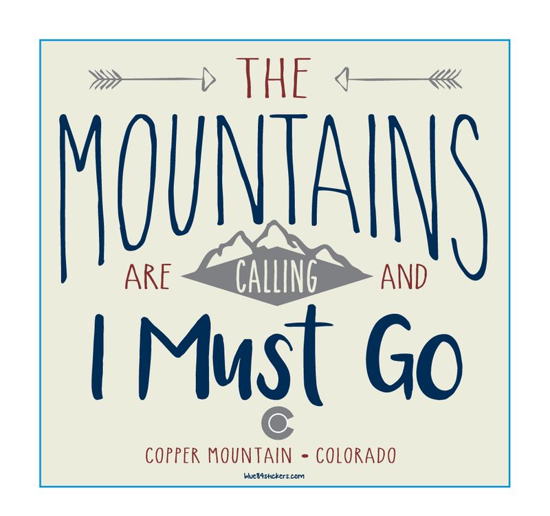 The Hunted Mtn CO Sticker