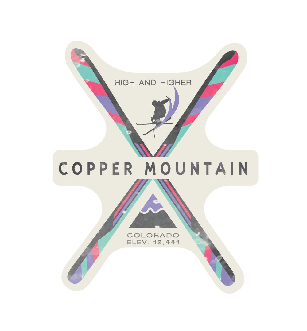 Bonneville Ski Sticker