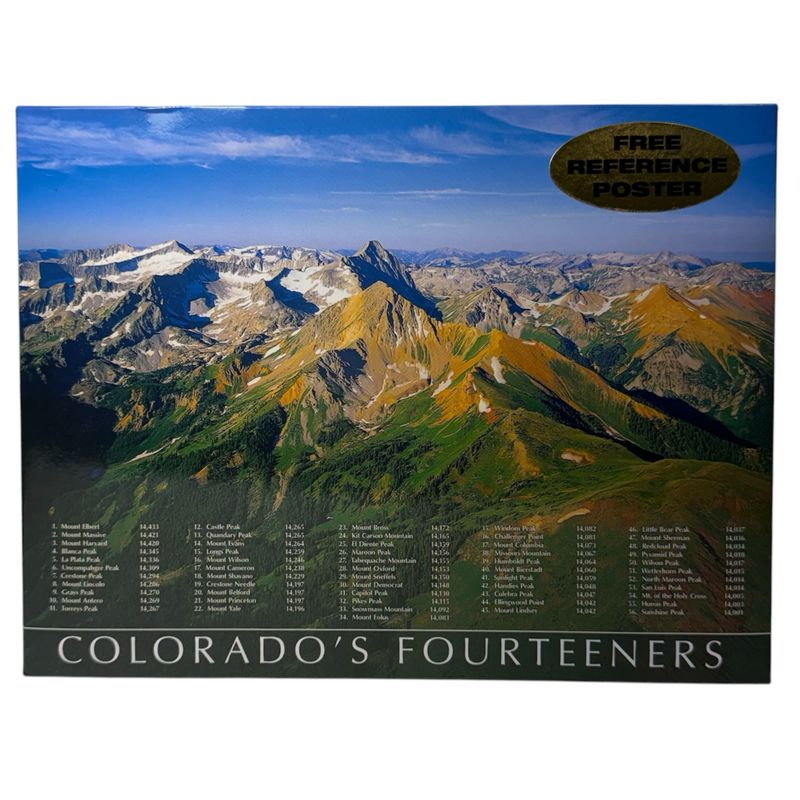 CO Fourteeners Puzzle 1000 Piece