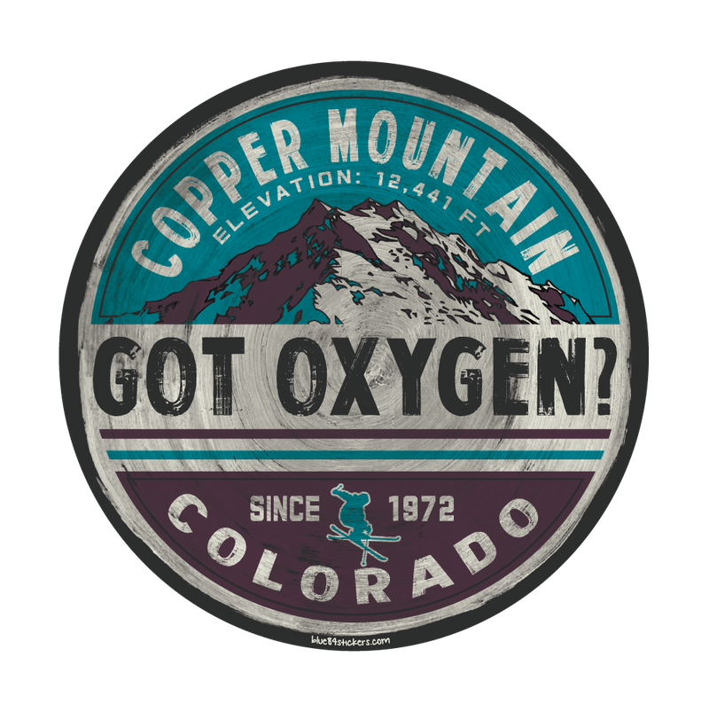 Brigand Mtns Skier Sticker