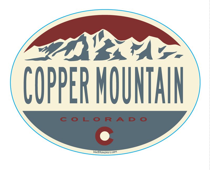 Mail Carrier Mtn CO Sticker