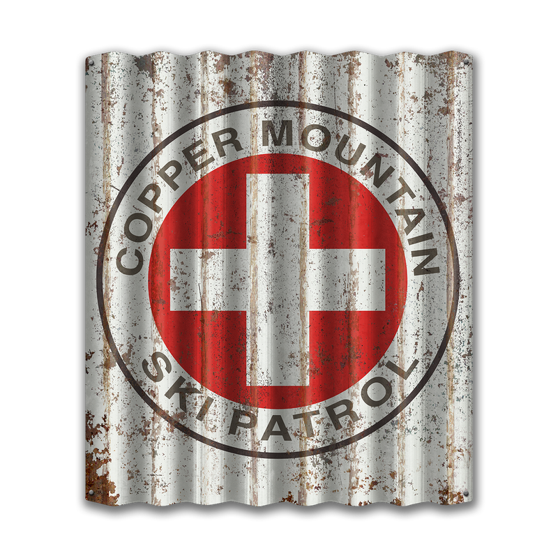 Corrugated Ski Patrol 29 x 37.5