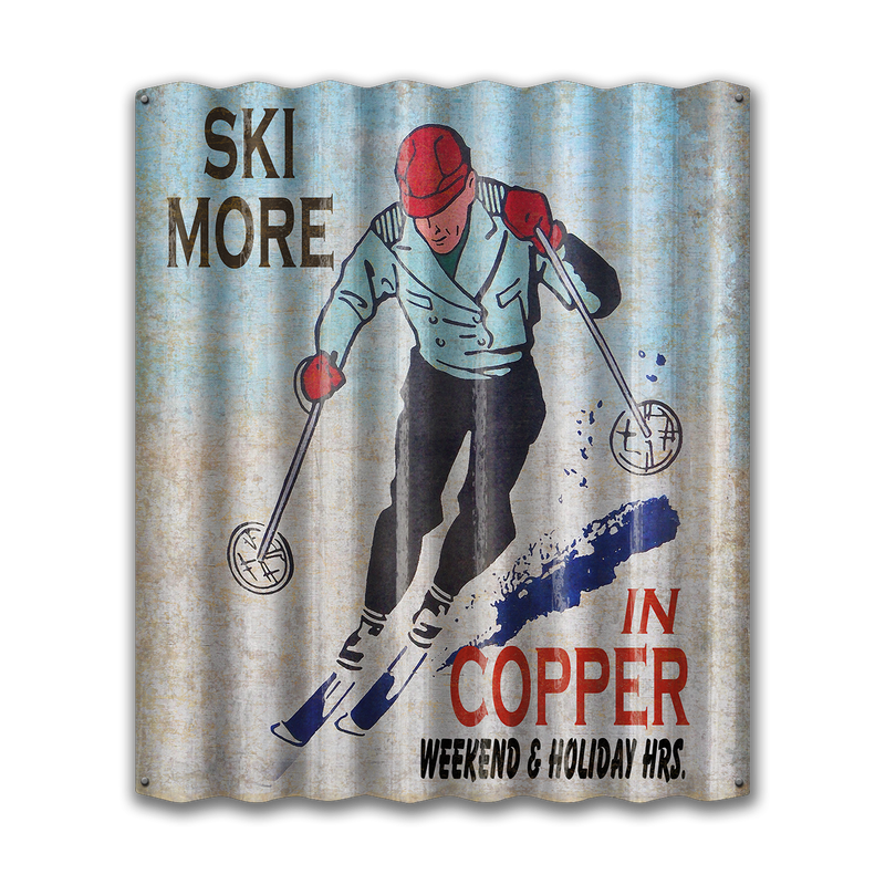Corrugated Ski More 29 x 37.5