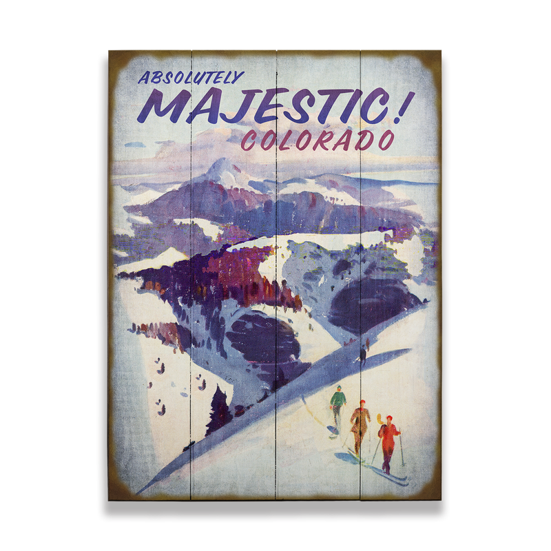 Majestic Mountain Panorama 17 x 23