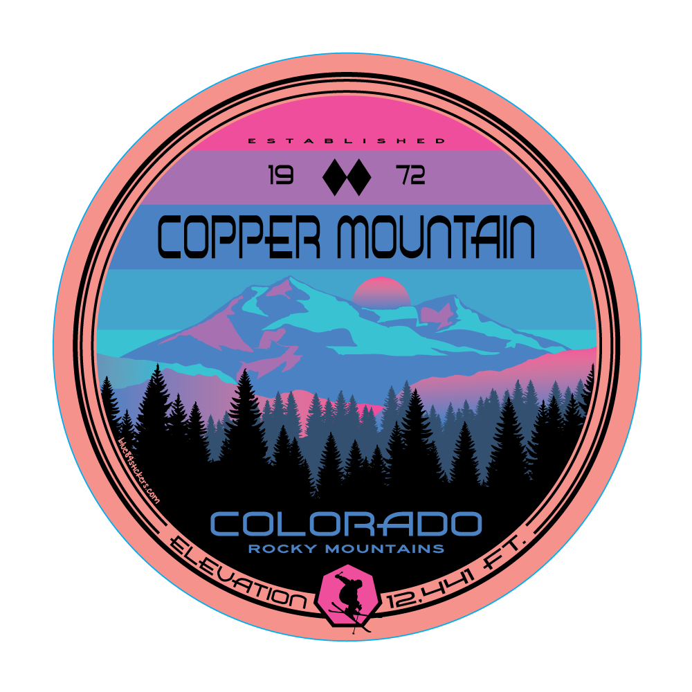 Disunion Mountain Sticker