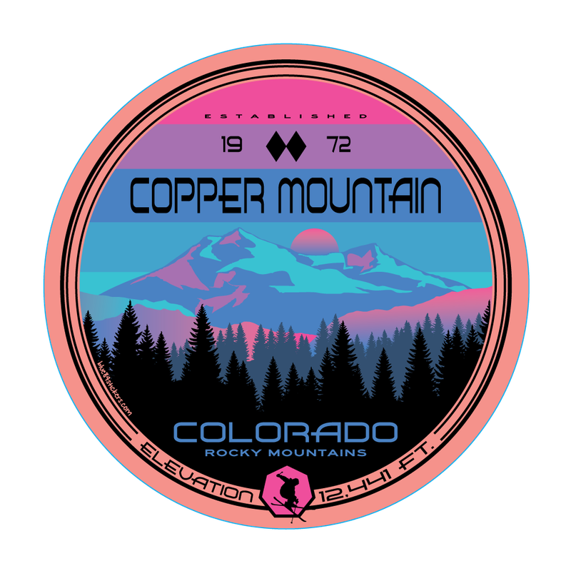 Disunion Mountain Sticker