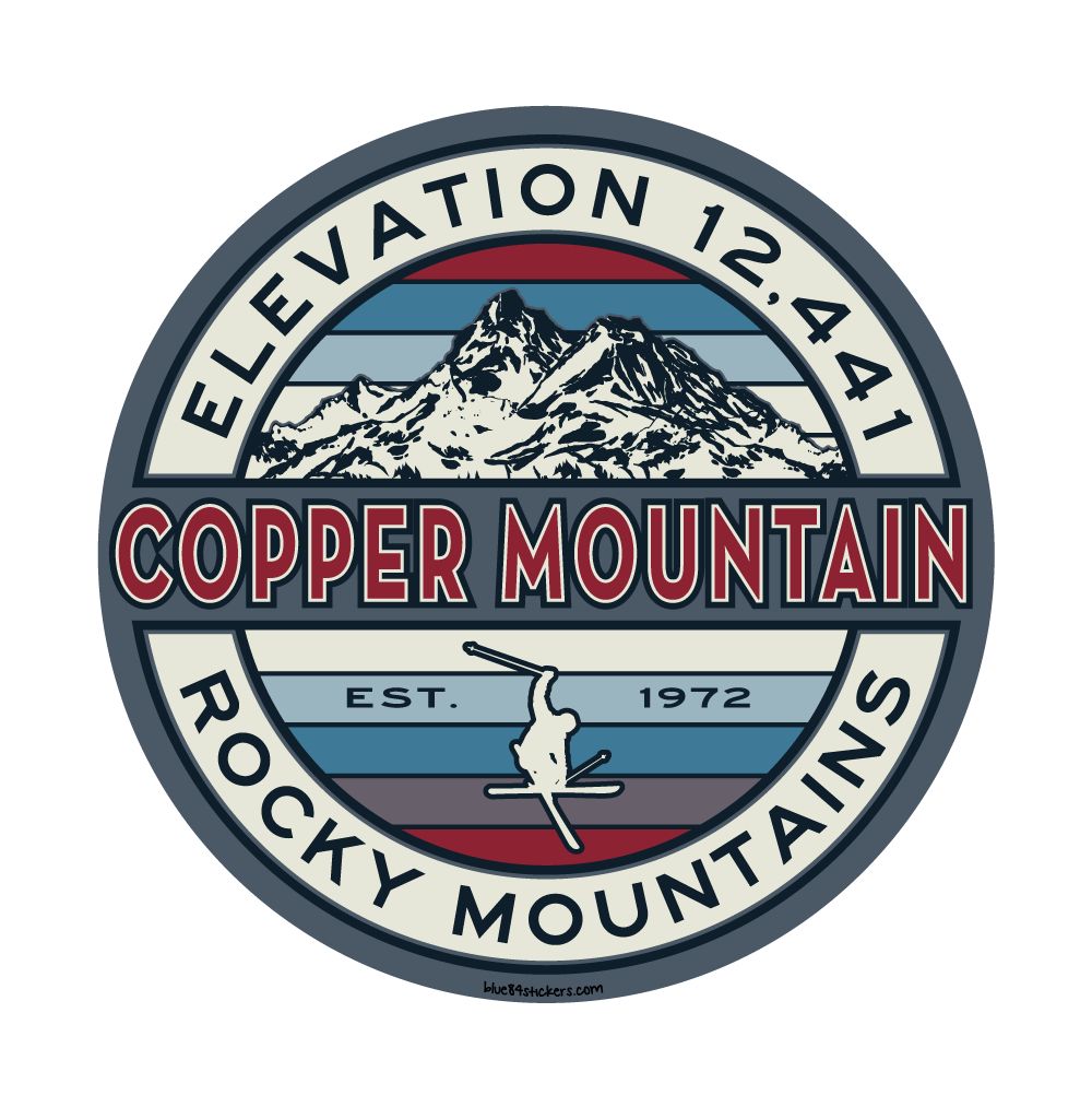 Rivulet Mountain Sticker