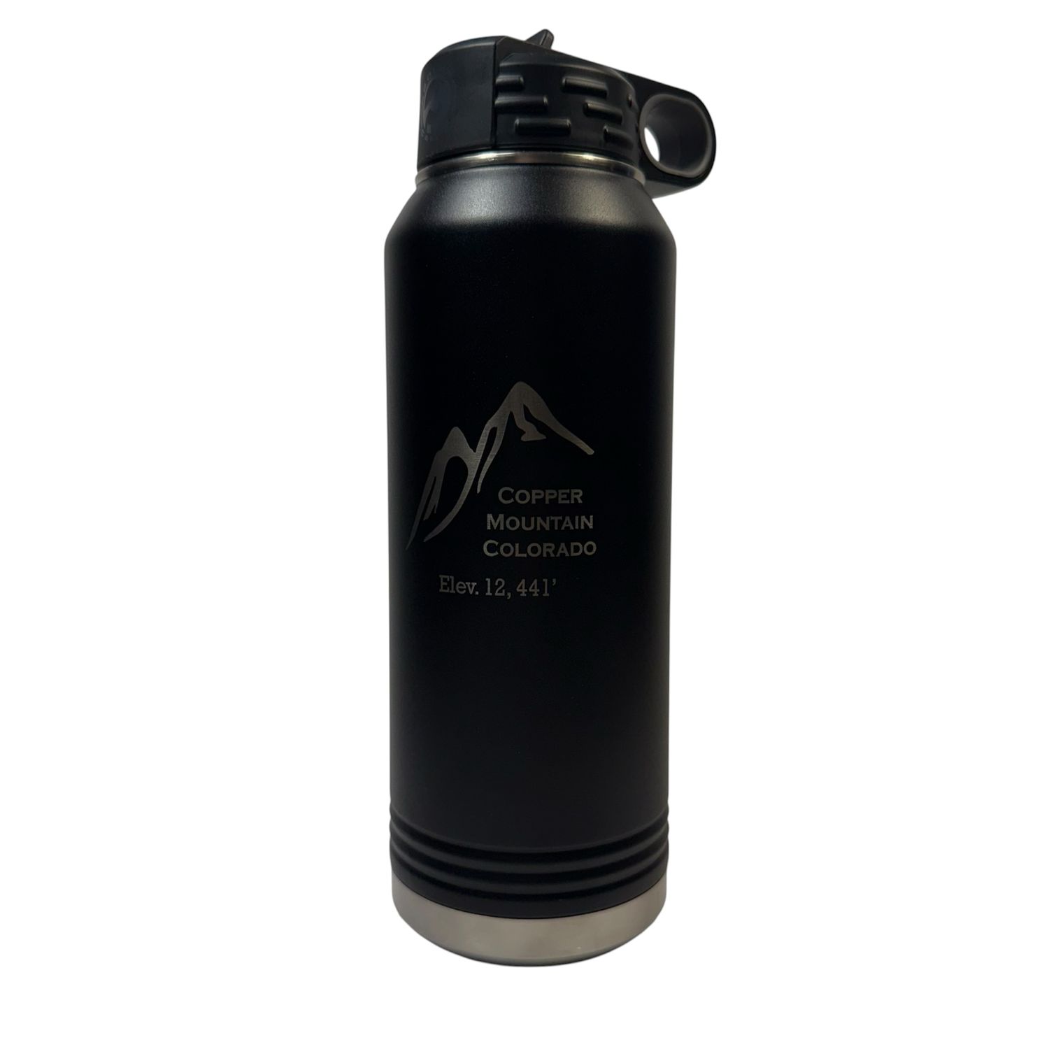 Black Stainless Water Bottle
