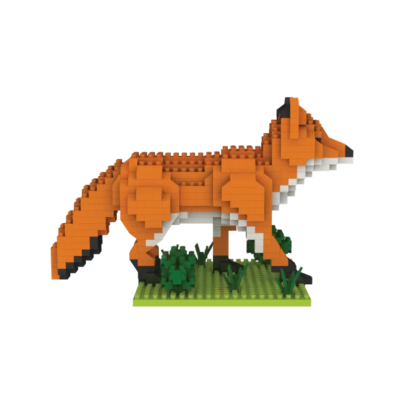 Red Fox Mini Building Blocks