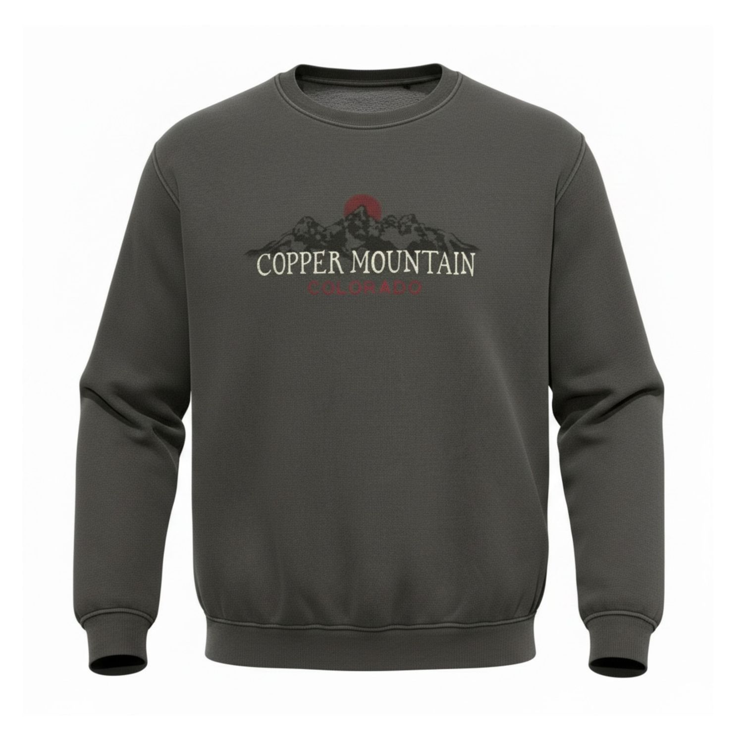 Genuflect Tetons Crew, Color: Black, Size: S