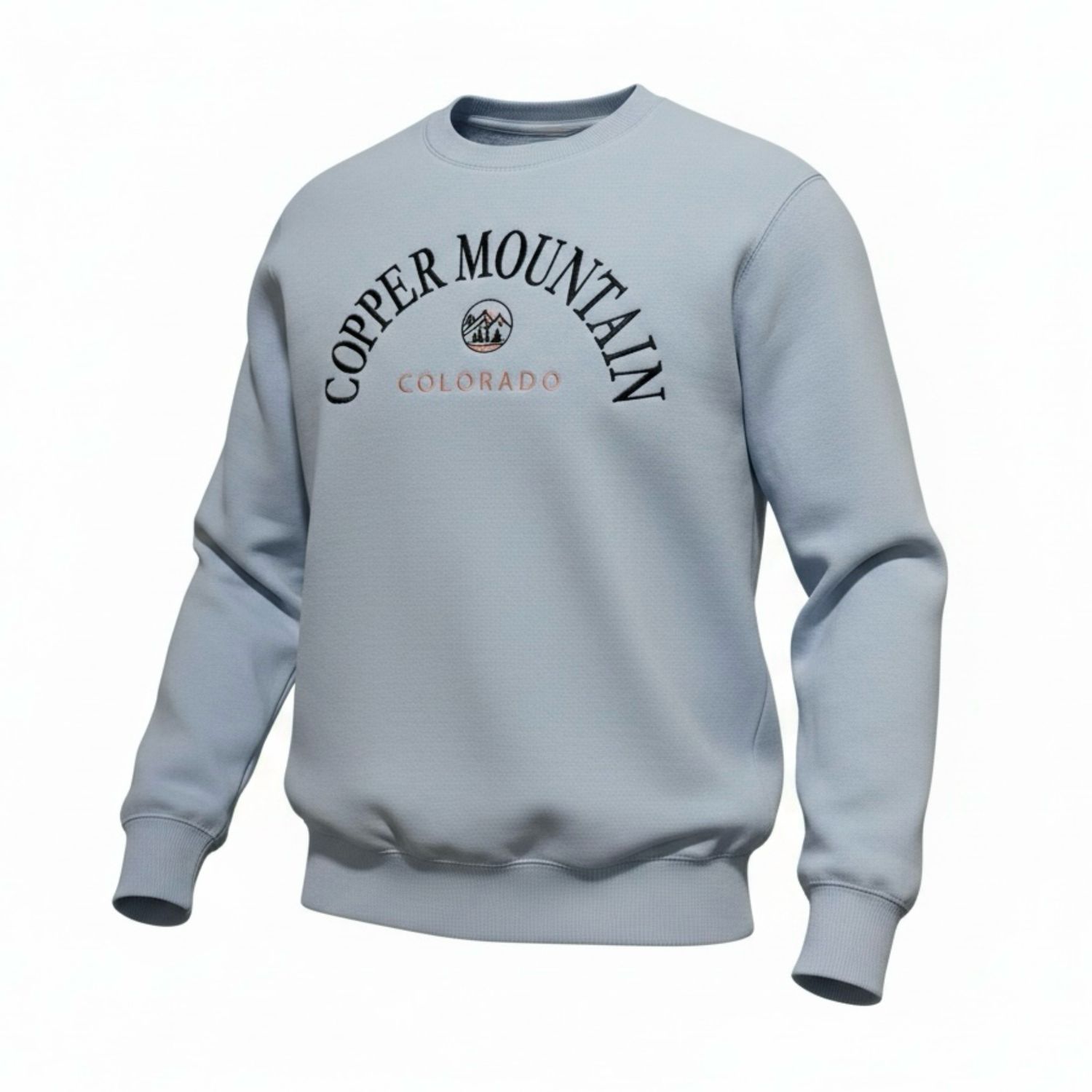 People First Crew, Color: Pale Blue, Size: XS