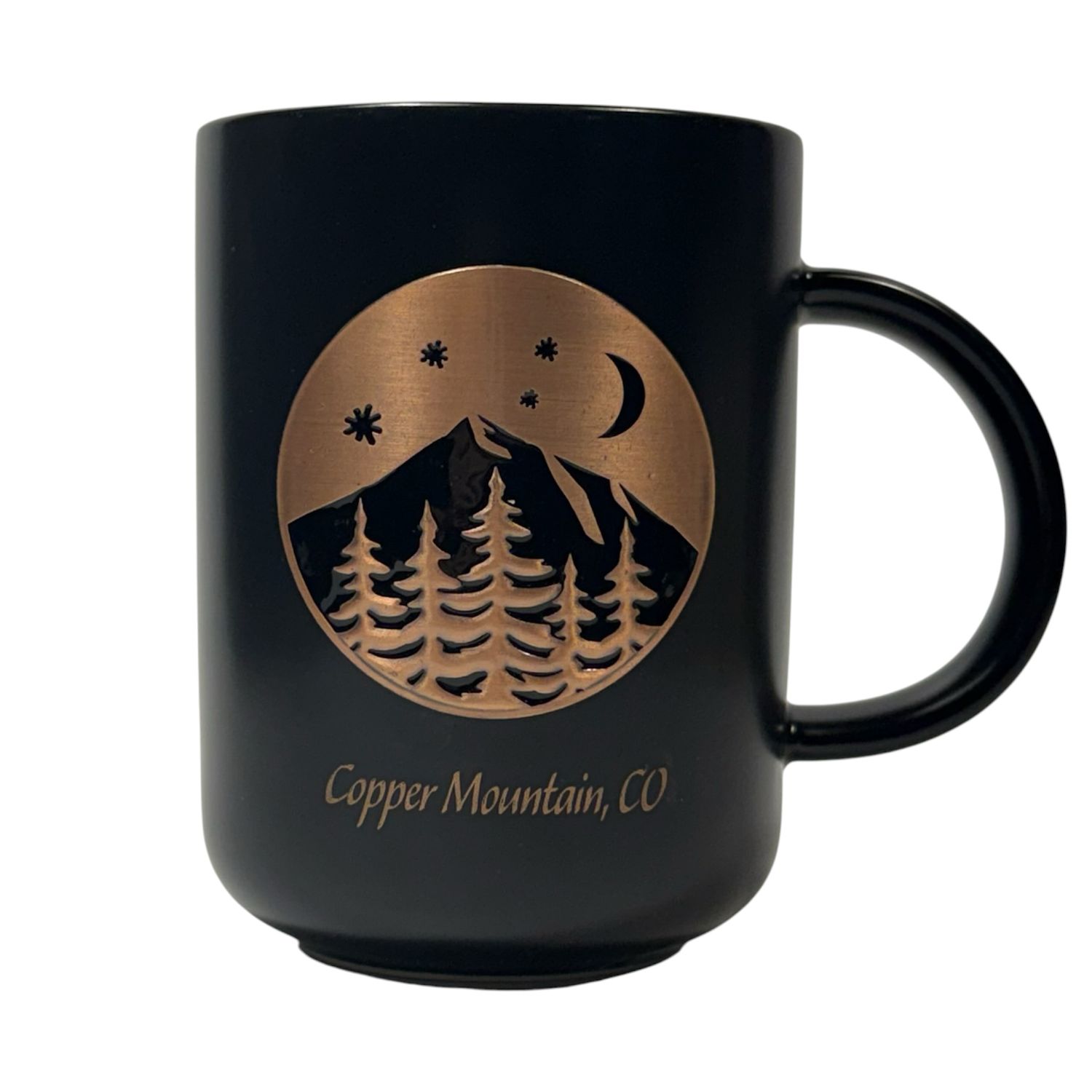 Mountain Scene Emblem Mug
