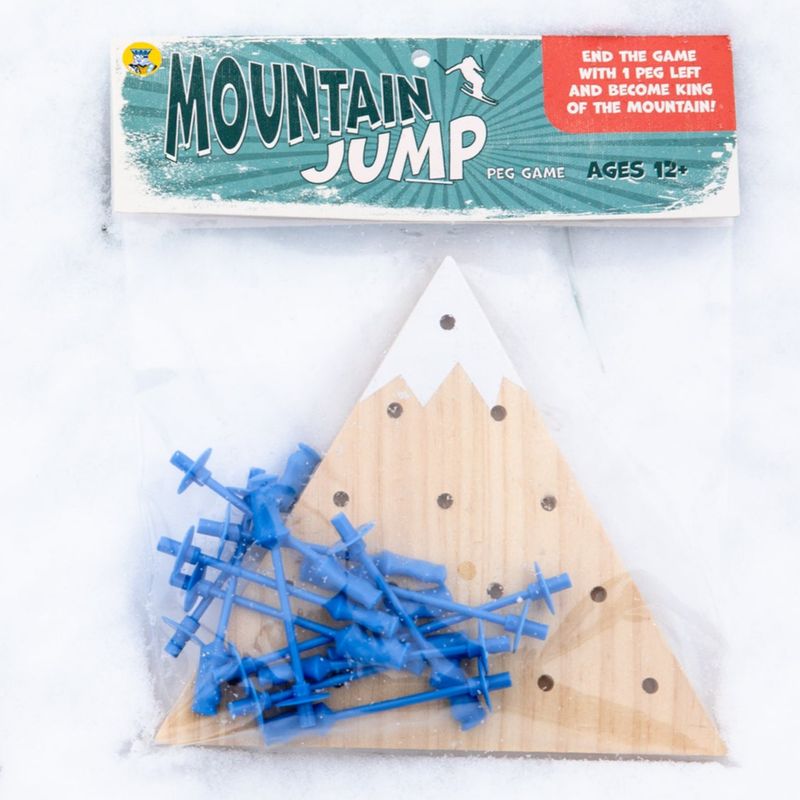 Mountain Jump Peg Game