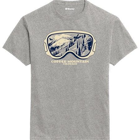 Goggle Peak T-Shirt, Color: Heather Gray, Size: S