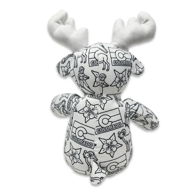 Colorado Color Me Plush Moose