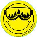 Tee Hee Ski Goggles Sticker