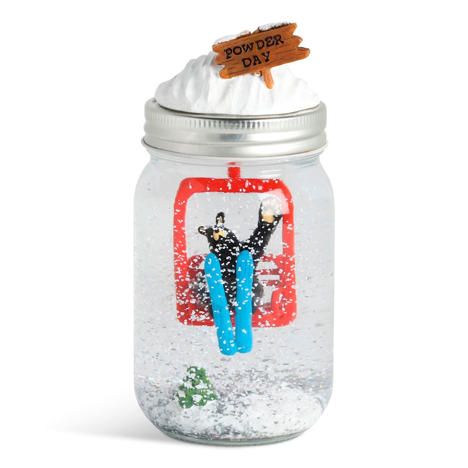 BF Powder Day Snow Globe