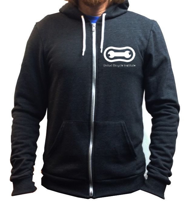  UBI Pull Zippered Hoody, Size: Small