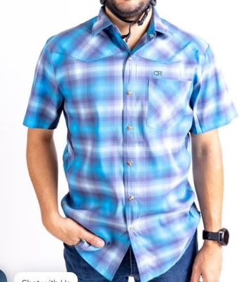 Club Ride Shop Shirt - Men&#39;s Blue Tones  XXX-Large