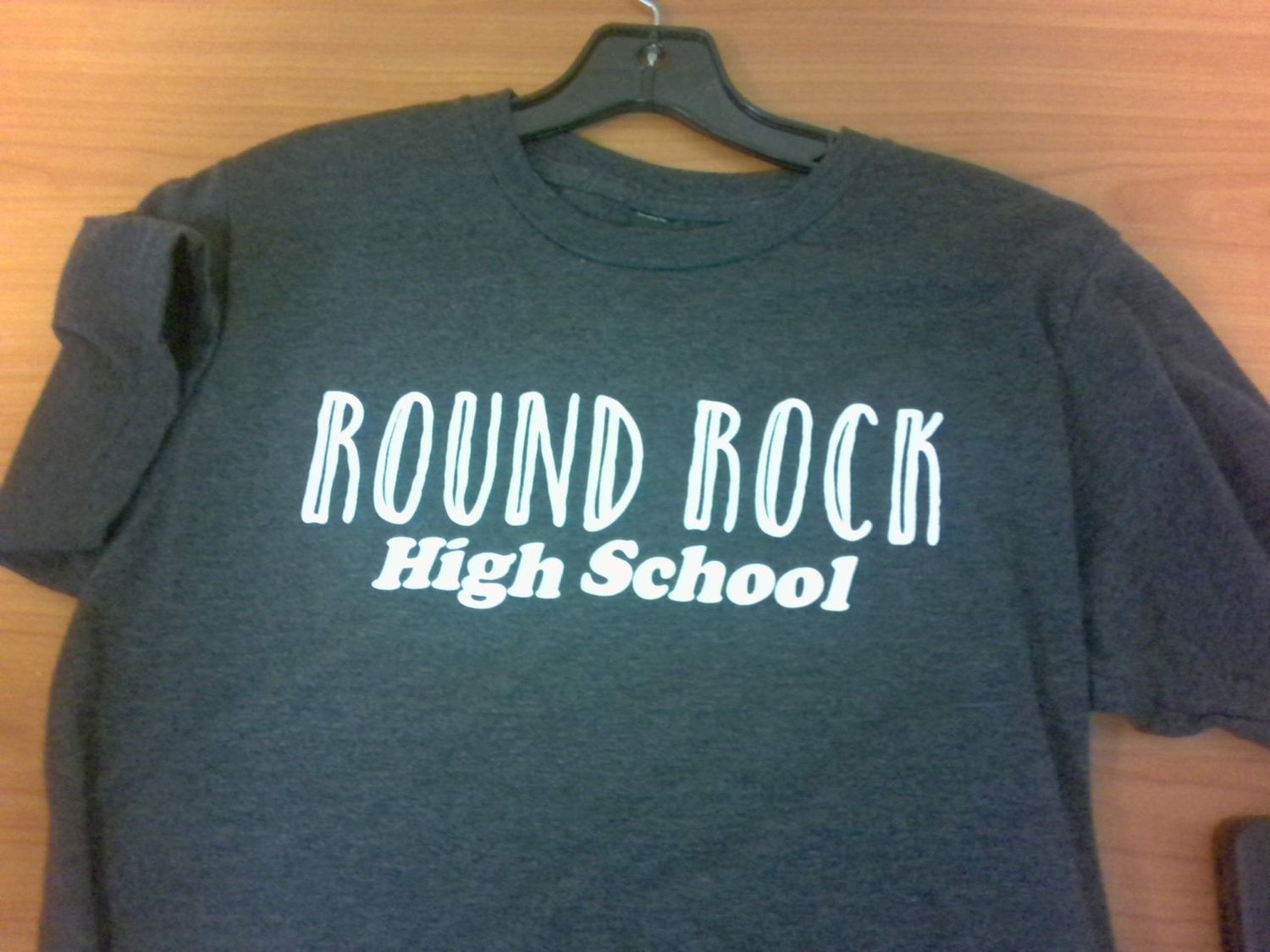 "Round Rock High School" Tee Gildan Heavy Cotton
