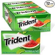 Trident - Sugar Free, Flavors: Watermelon Twist