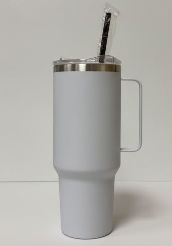 White tumbler