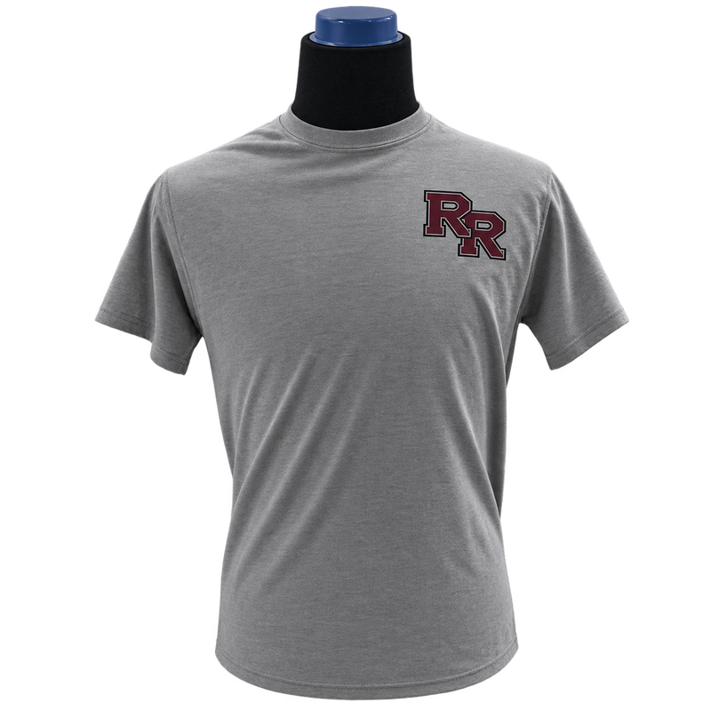 Grey/Gray "RR" Tee Gildan Heavy Cotton
