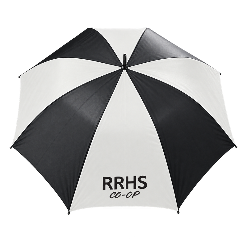 Black and White RRHS Umbrella