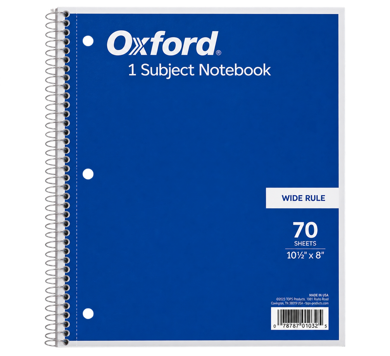 Spiral Notebook