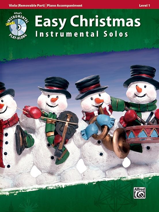 Easy Christmas Instrumental Solos, Level 1 for Viola